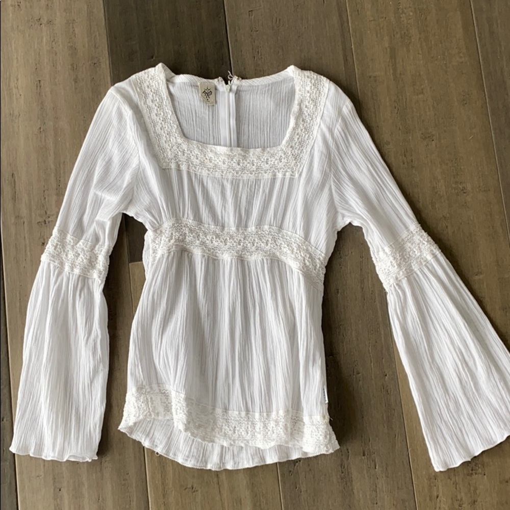 Prana peasant blouses